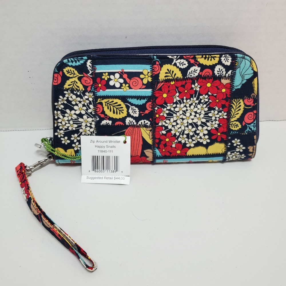 Vera Bradley Zip Around Wristlet